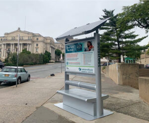 Essex Community College bench